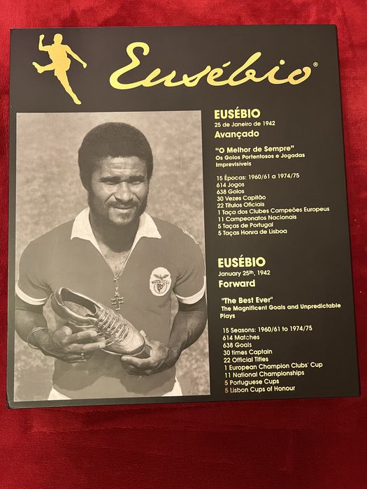 Camisola Benfica Eusébio