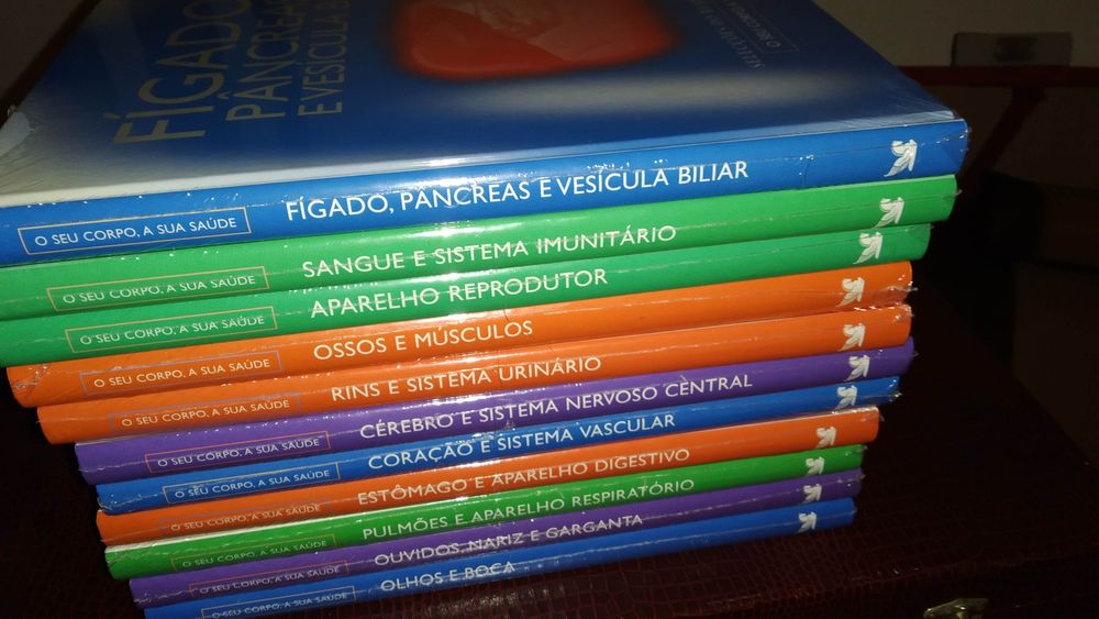 Coleção "O seu corpo, a sua saúde" 11 volumes