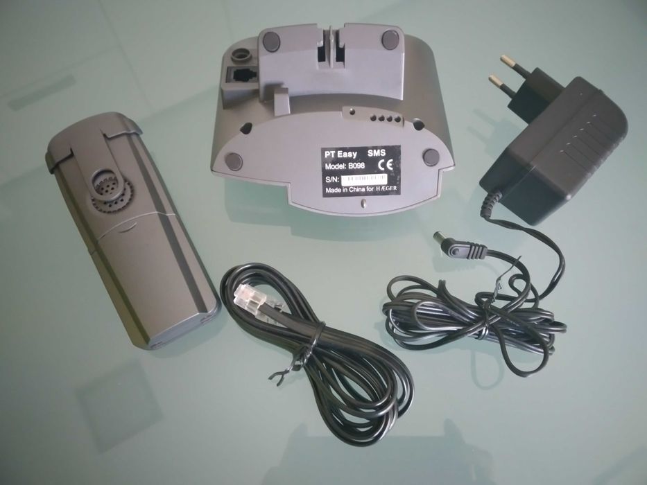 Telefone sem fios PT Easy novo