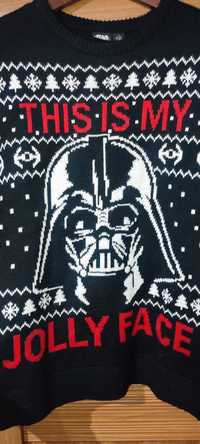 Nowy oryginalny sweterek Primark Star Wars rozm 146-158 wymiary na fot