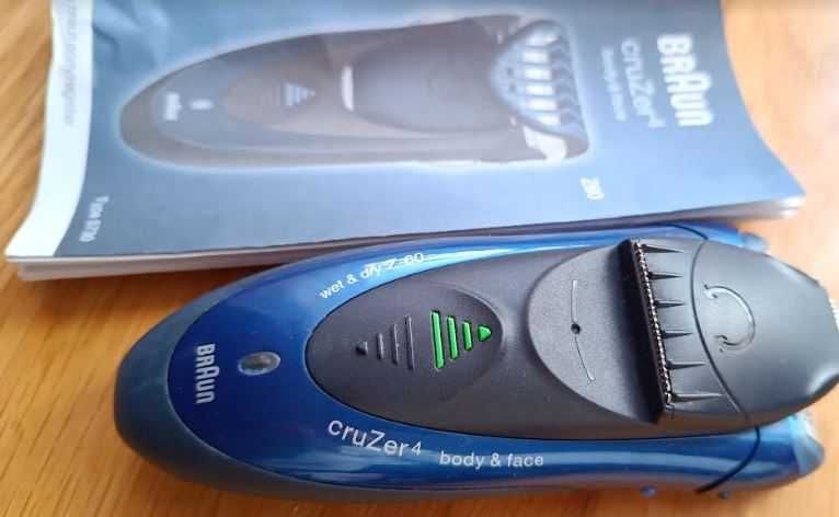 Máquina barbear Braun cruzer 4