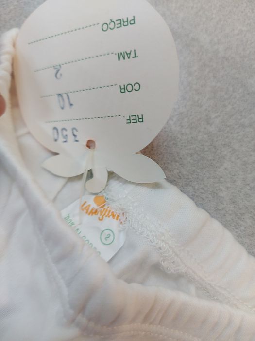 Conjunto 5 artigos bebé • menina • Laranjinha • NOVOS