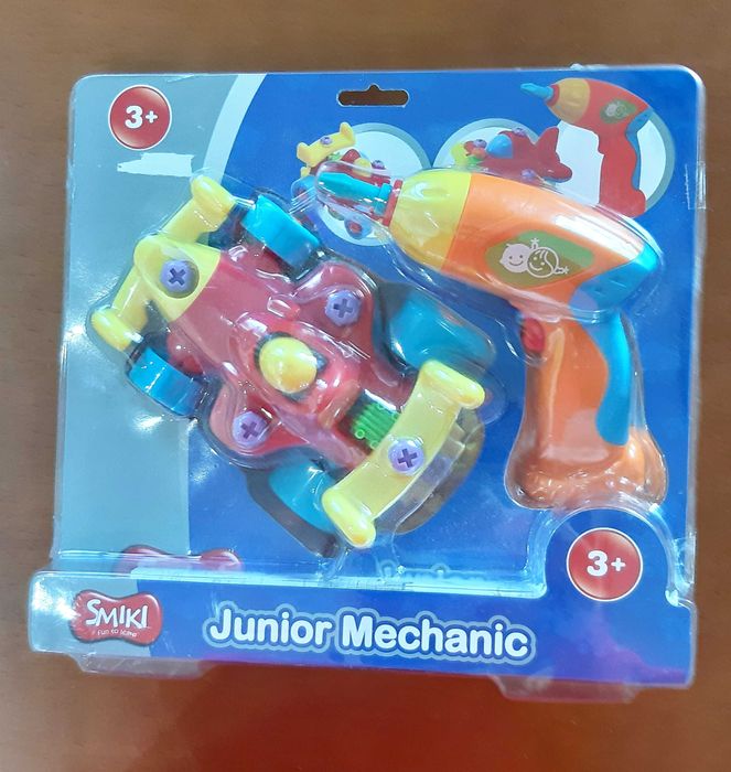 Zabawka mały mechanik samochód wkrętarka 3+ nowa