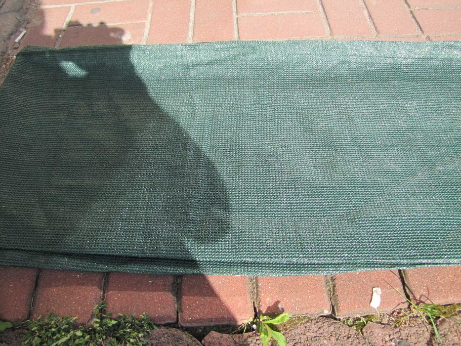 Siatka cieniująca zielona zaciemnienie siatki 10 metrow osłona
