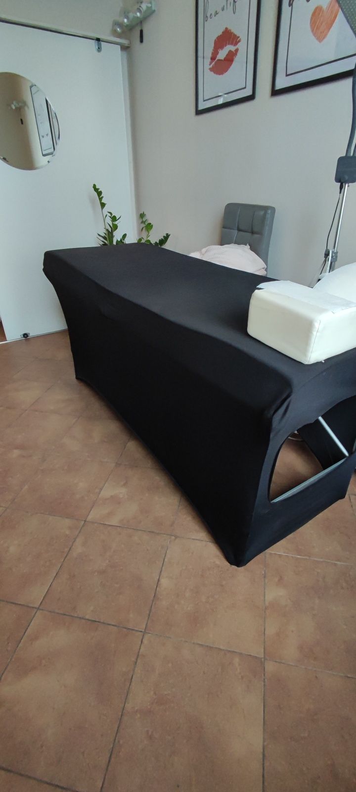 Stół do masażu łóżko do rzęs plus materac i prześcieradło/pokrowiec