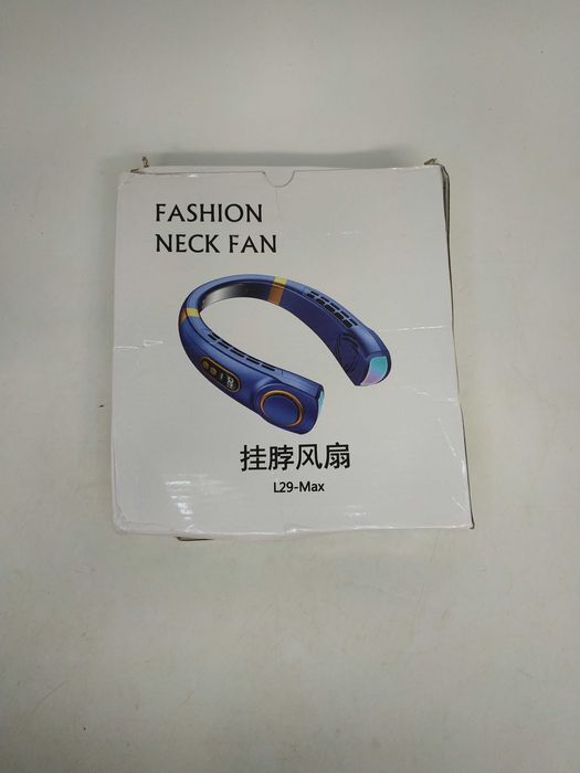 Wentylator na szyję regulacja prędkości mocny niebieski