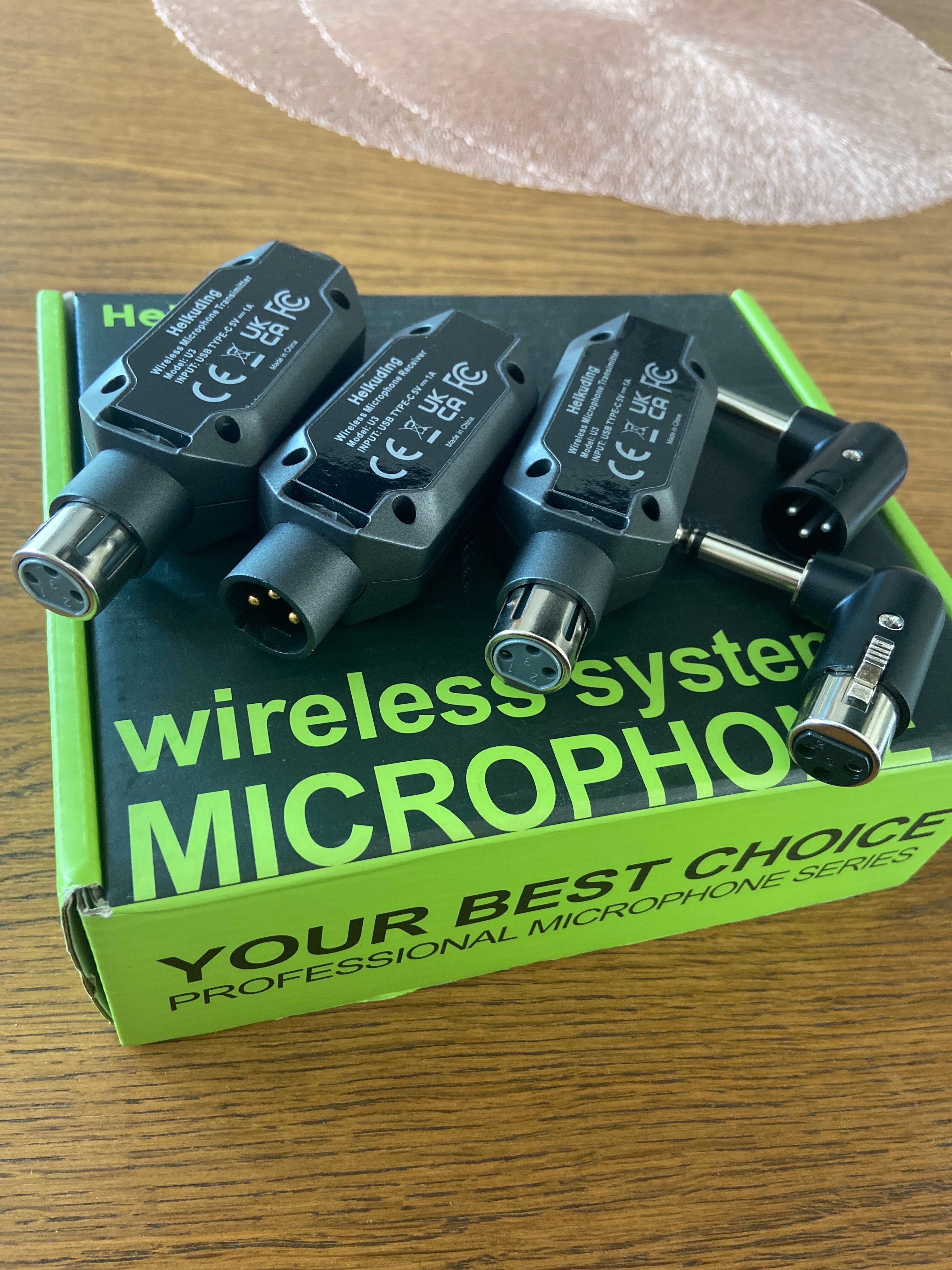 Transmitter mikrofonowy XLR 20m