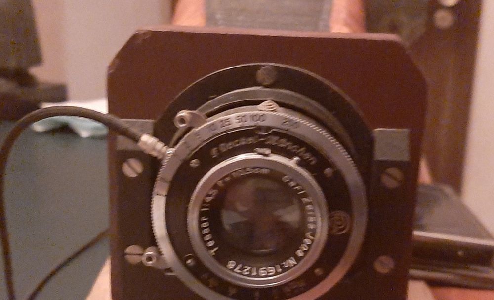 Máquina fotográfica de coleção