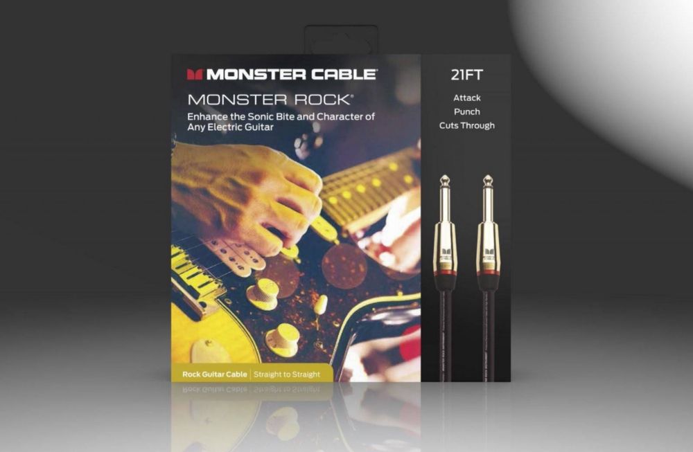 Kabel Instrumentalny Monster Prolink Rock Jack 6,4m