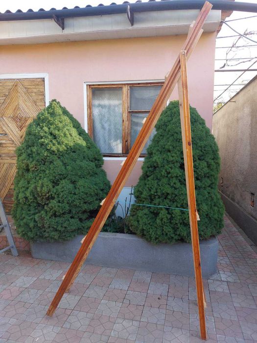 деревянная лестница стремянка