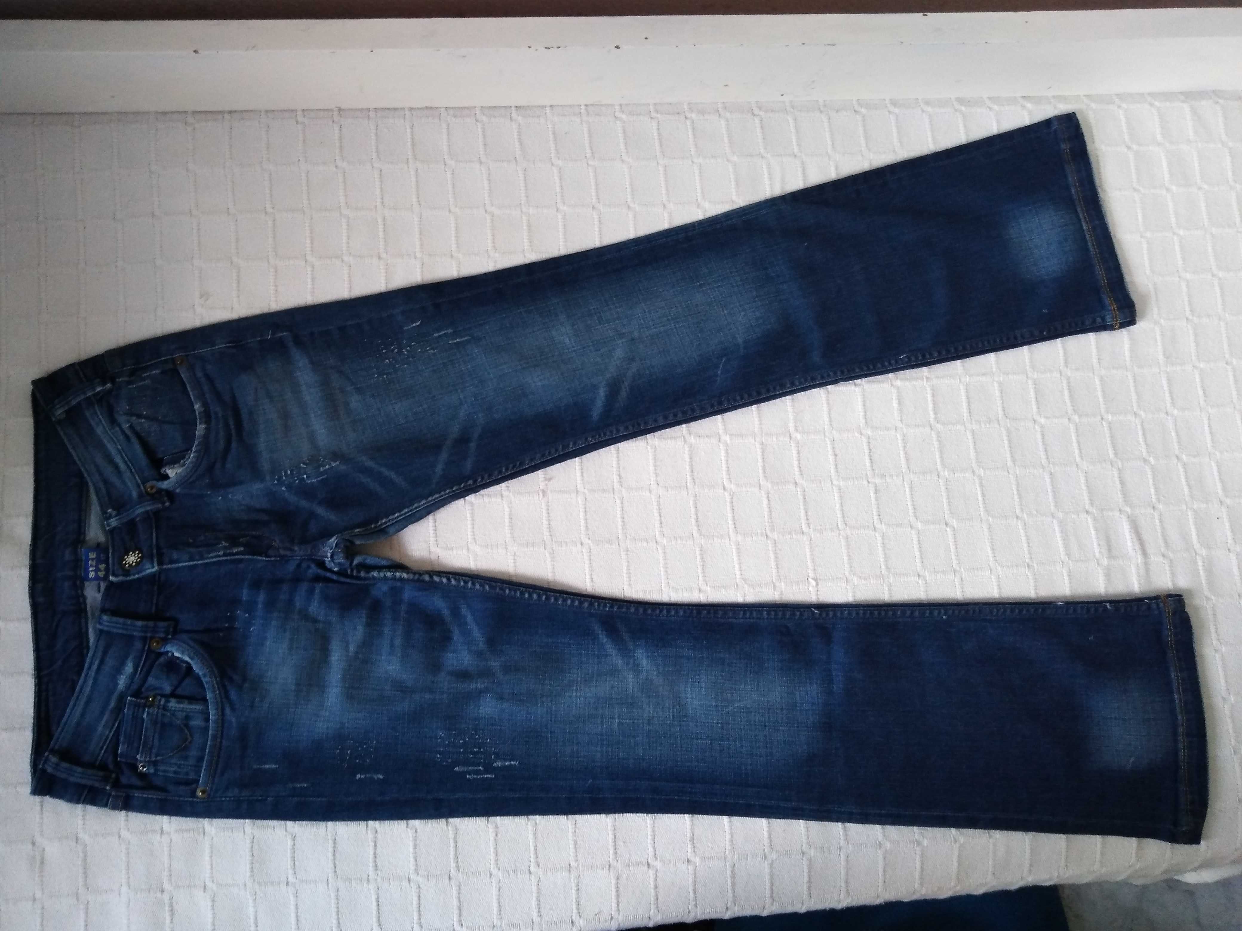 Calças Ganga Azuis H4 Urban Jeans 44