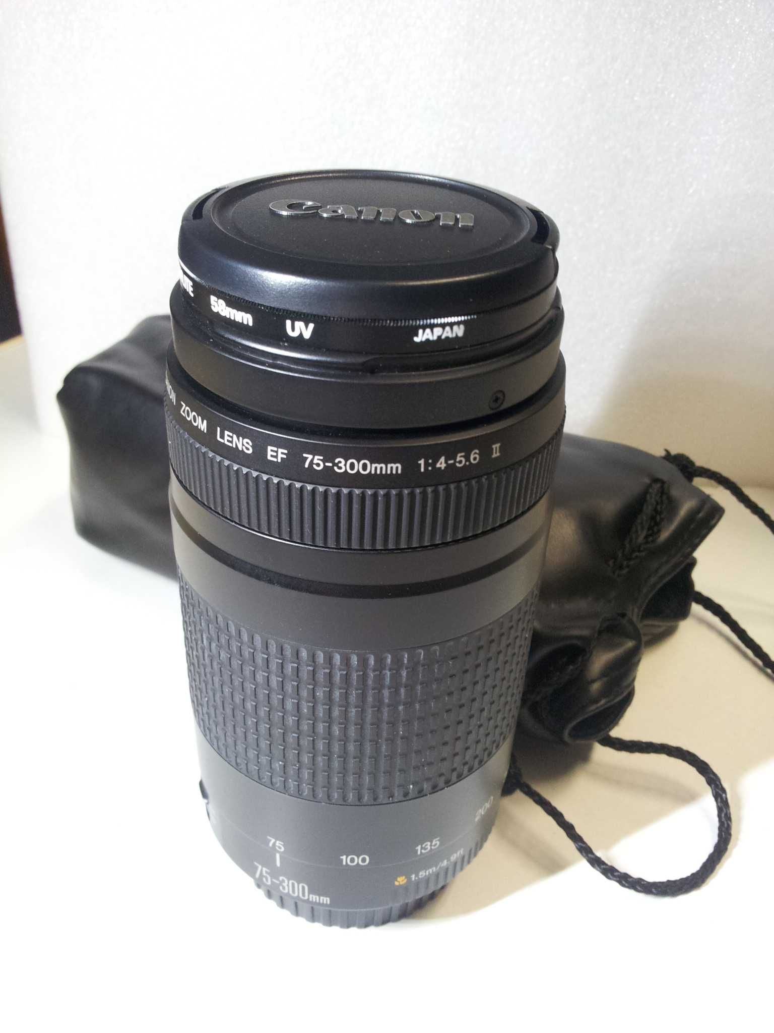 Canon EOS 500 + Objetivas EF28-80 e EF73-300
