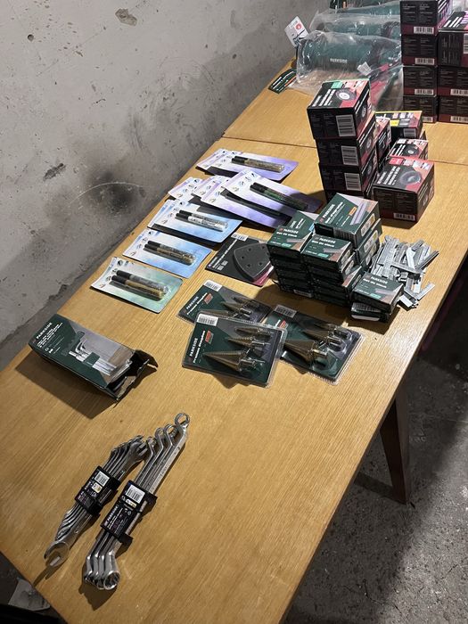 Zestaw narzędzi i akcesoriów Parkside -50%