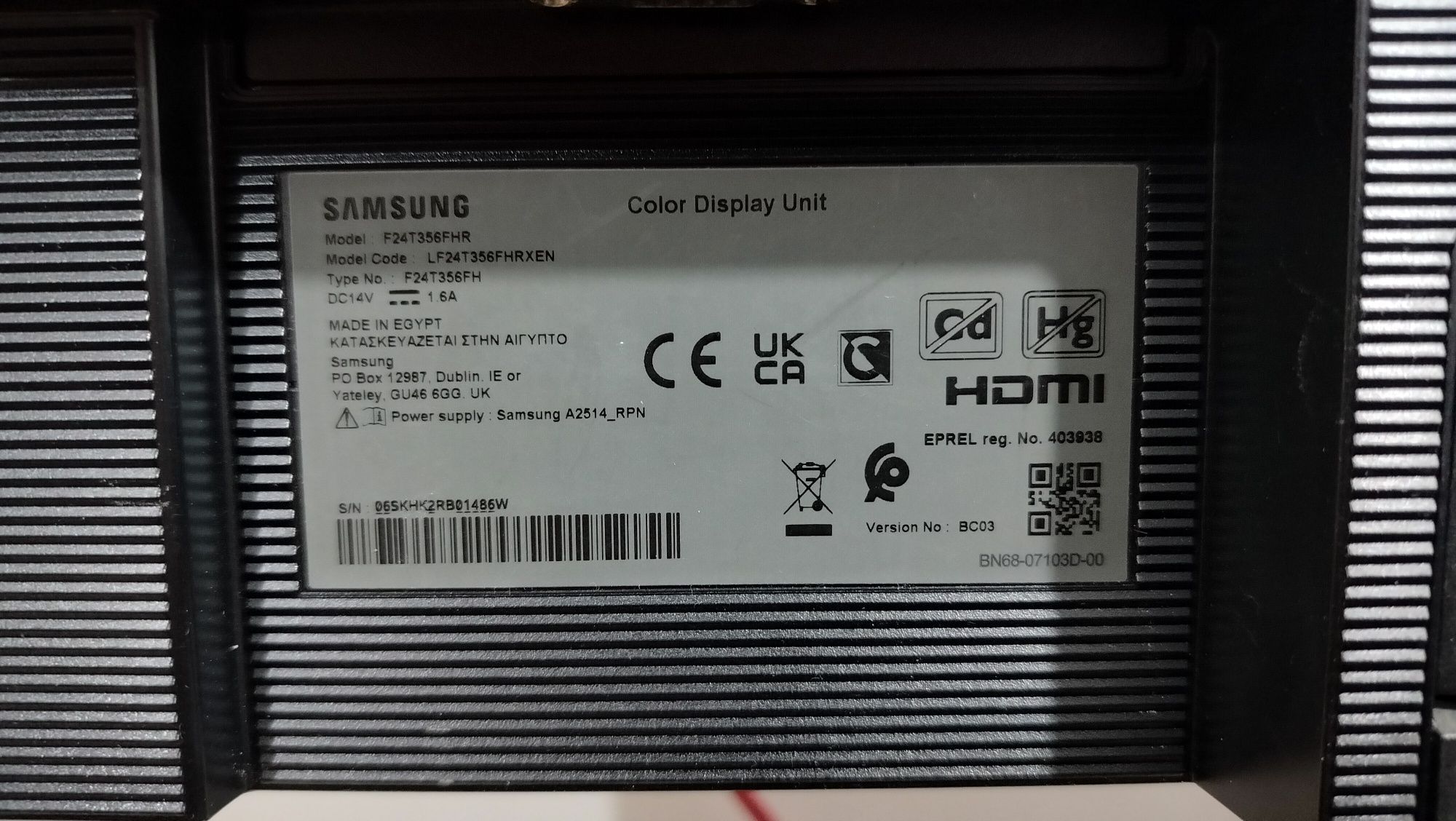 Monitor Samsung używany