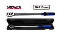 Klucz dynamometryczny 1/2 z blokadą 20-210 Nm Kupczyk