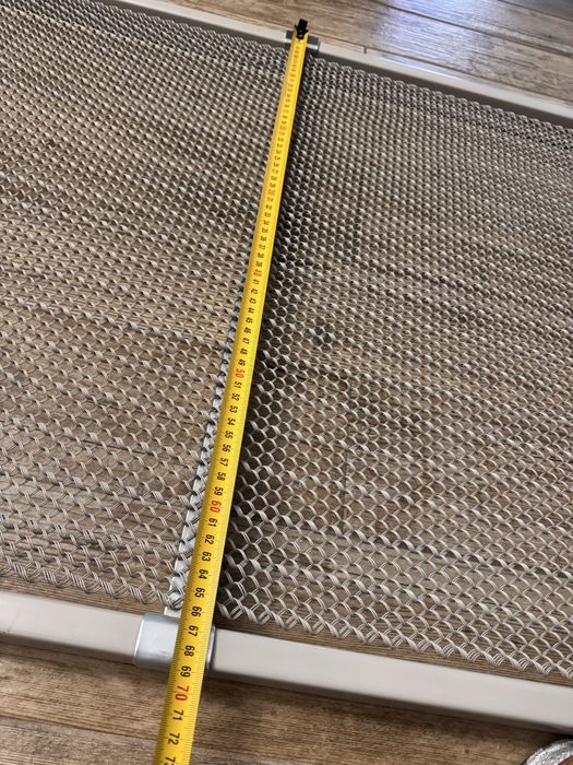 Porządny metalowy stelaż łóżko 196x69x4,5 cm, rete, retina