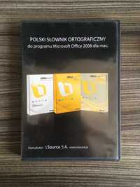 Polski słownik ortograficzny Office 2008 Mac