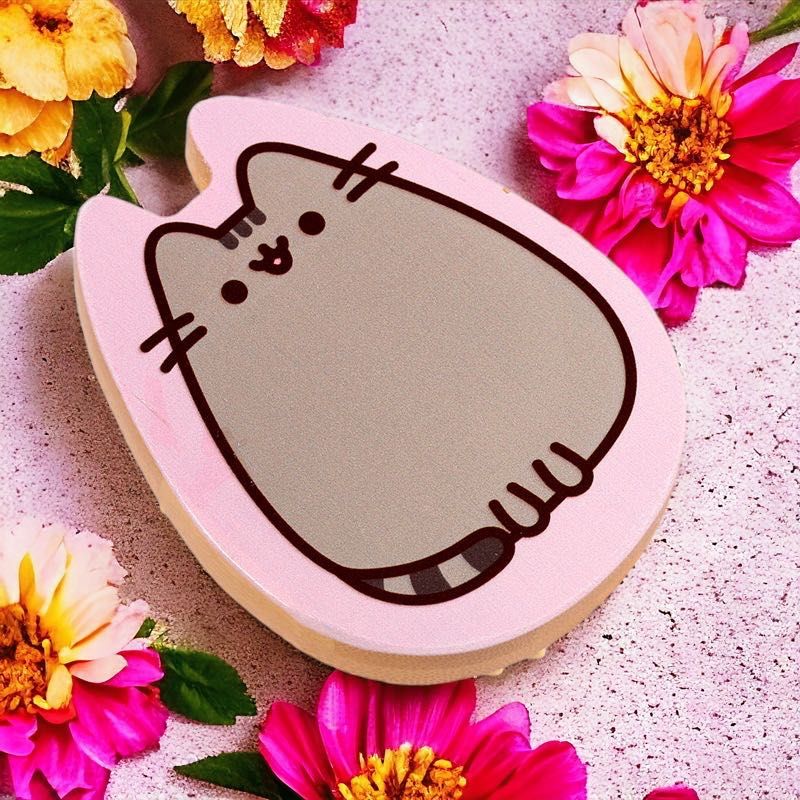 Bambusowa szczotka do włosów kota Pusheen PREZENT dla kociary