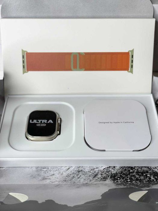 Смарт годинник Apple Watch Ultra  Pro Edit 49 mm. Часы Эпл Видео обзор
