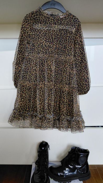 Плаття леопардове  на дівчинку від Primigi