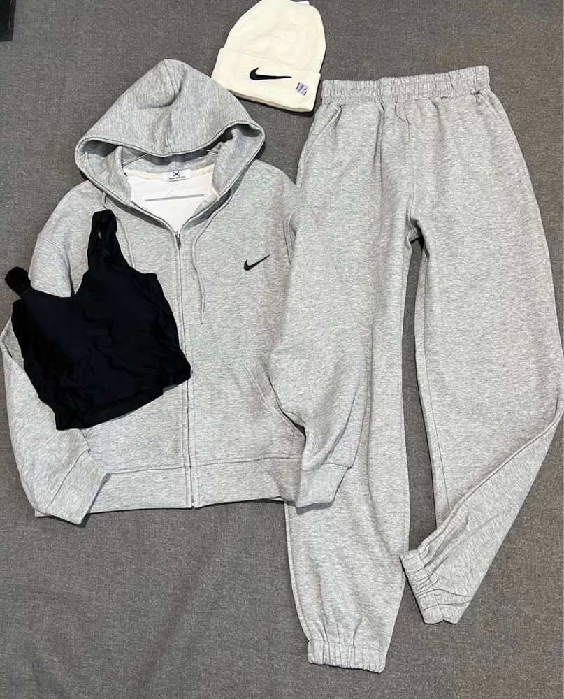 Женский костюм Nike Найк двунитка Весна/Лето Жіночий костюм спорт S-L