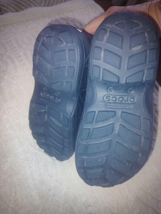 Kalosze / Gumowce dziecięce Crocs, Granatowe, Rozmiar J3