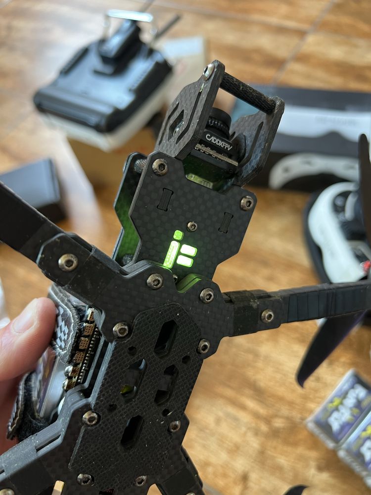 Dron Fpv Long Range Zestaw RTF iFlight Chimera 7 FatShark HDO Taranis