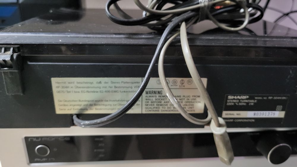 2 Gira Discos Leitor de Vinil