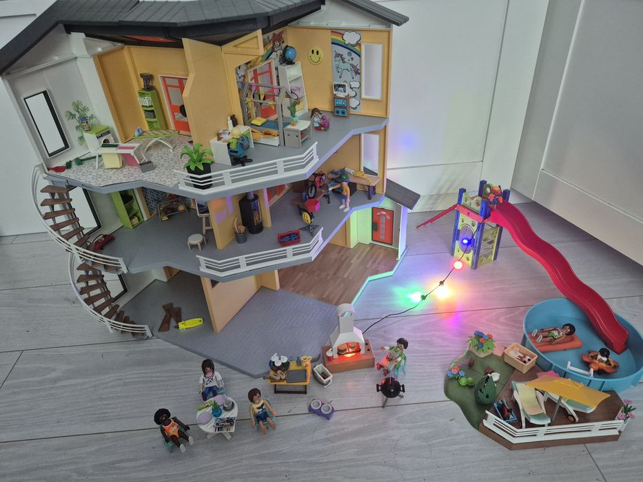 Dom playmobil 4 zestawy