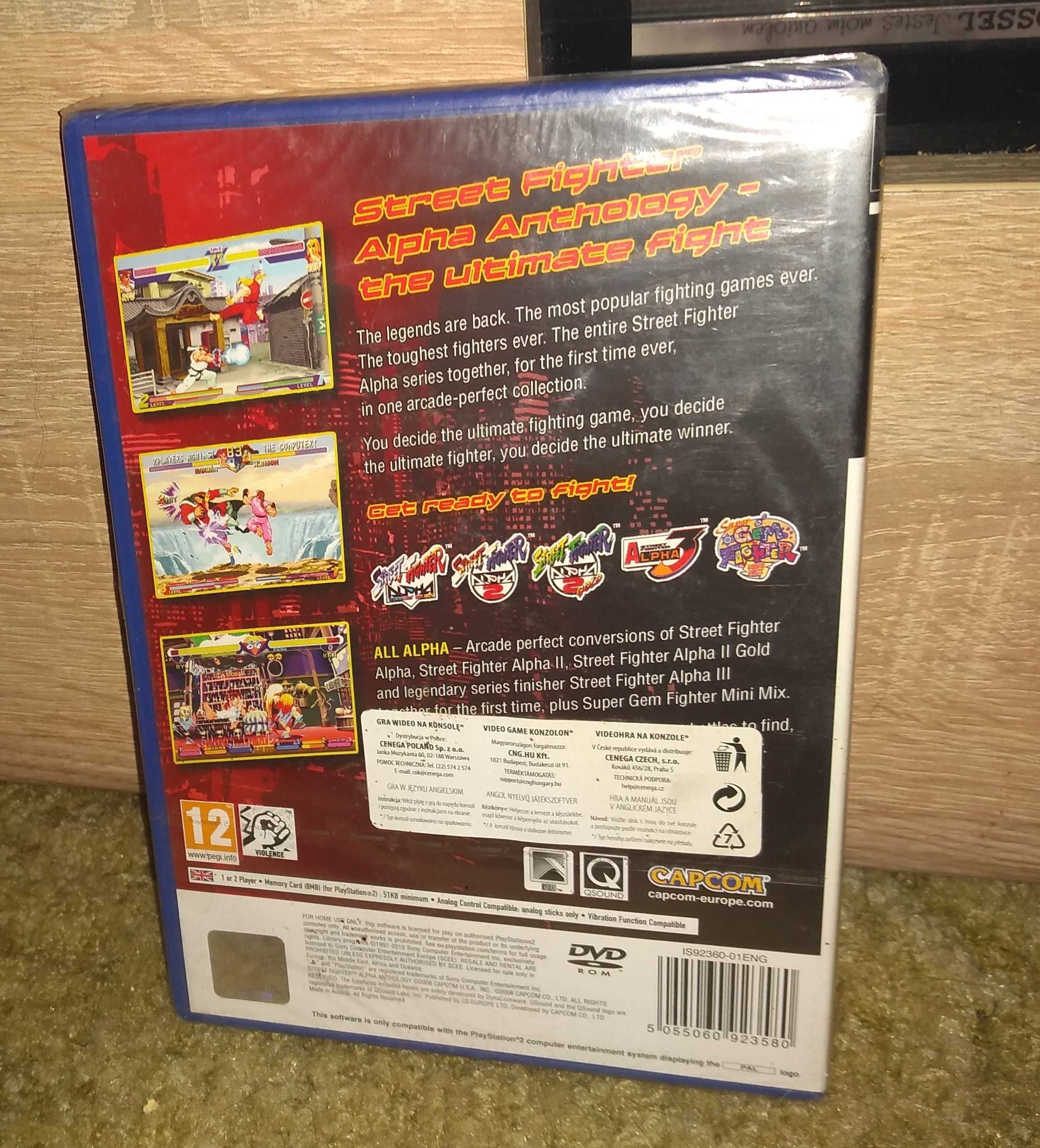 Street Fighter Alpha ANTHOLOGY / PS2 / FOLIA /ANG