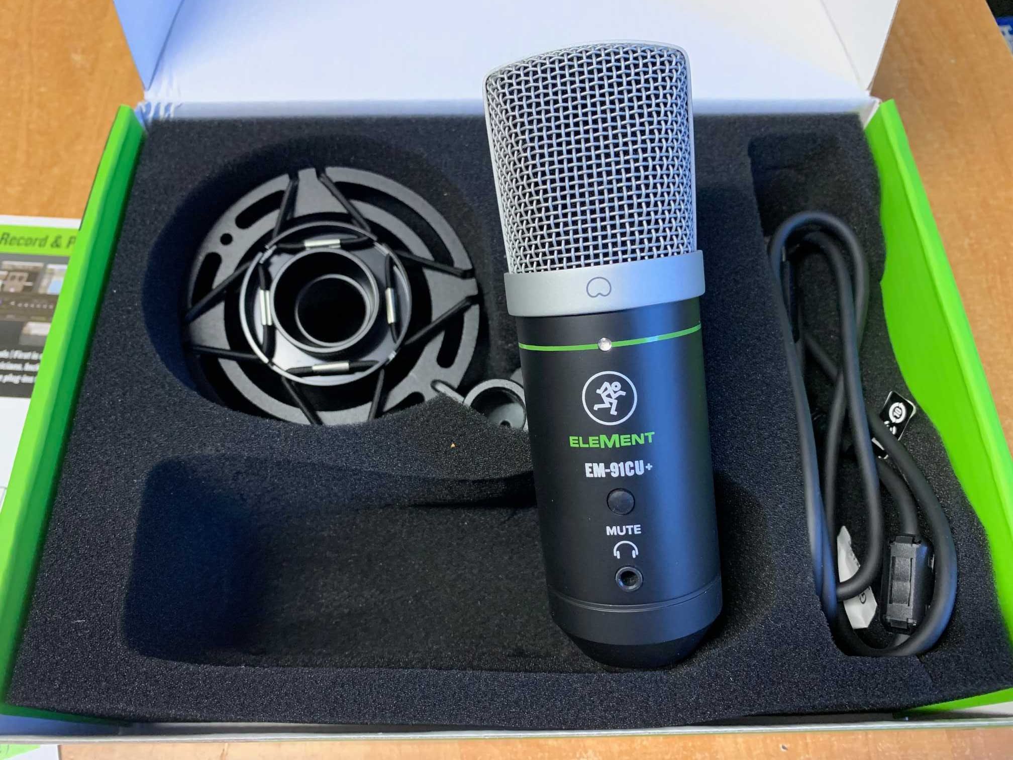 Mackie EM-91cu+ - studyjny mikrofon pojemnościowy