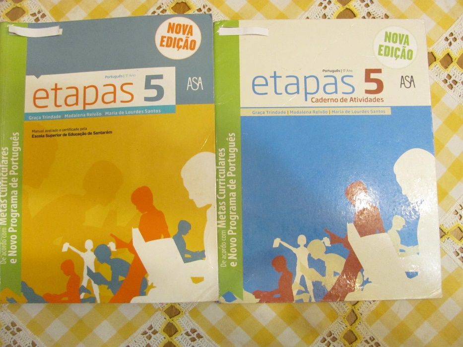 Manual "Etapas 5" + caderno+ cd