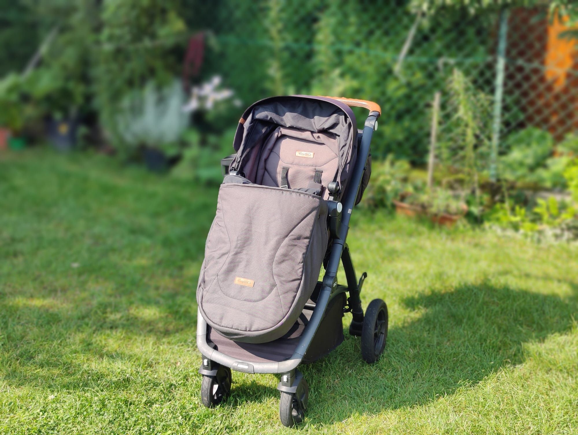 EasyGo Optimo Air wózek 2w1 gondola i spacerówka