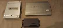 Wzmacniacze samochodowe AXTON,ESX,HIFONICS