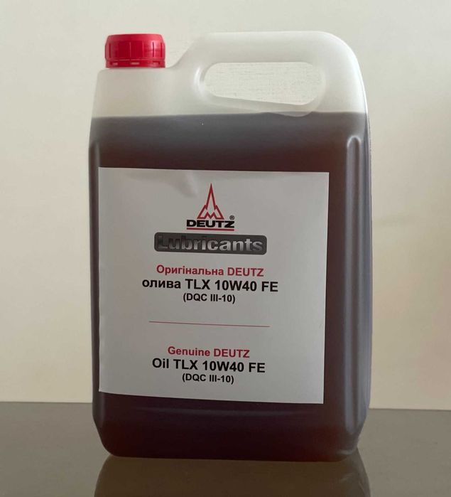 Оригінальна DEUTZ олива TLX 10 W 40 (DQC III-10)