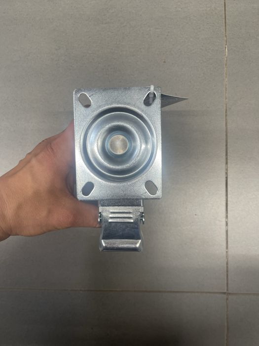 Kołko przemysłowe 100x80mm obrotowe zwrotne z hamulcem XL do wózka