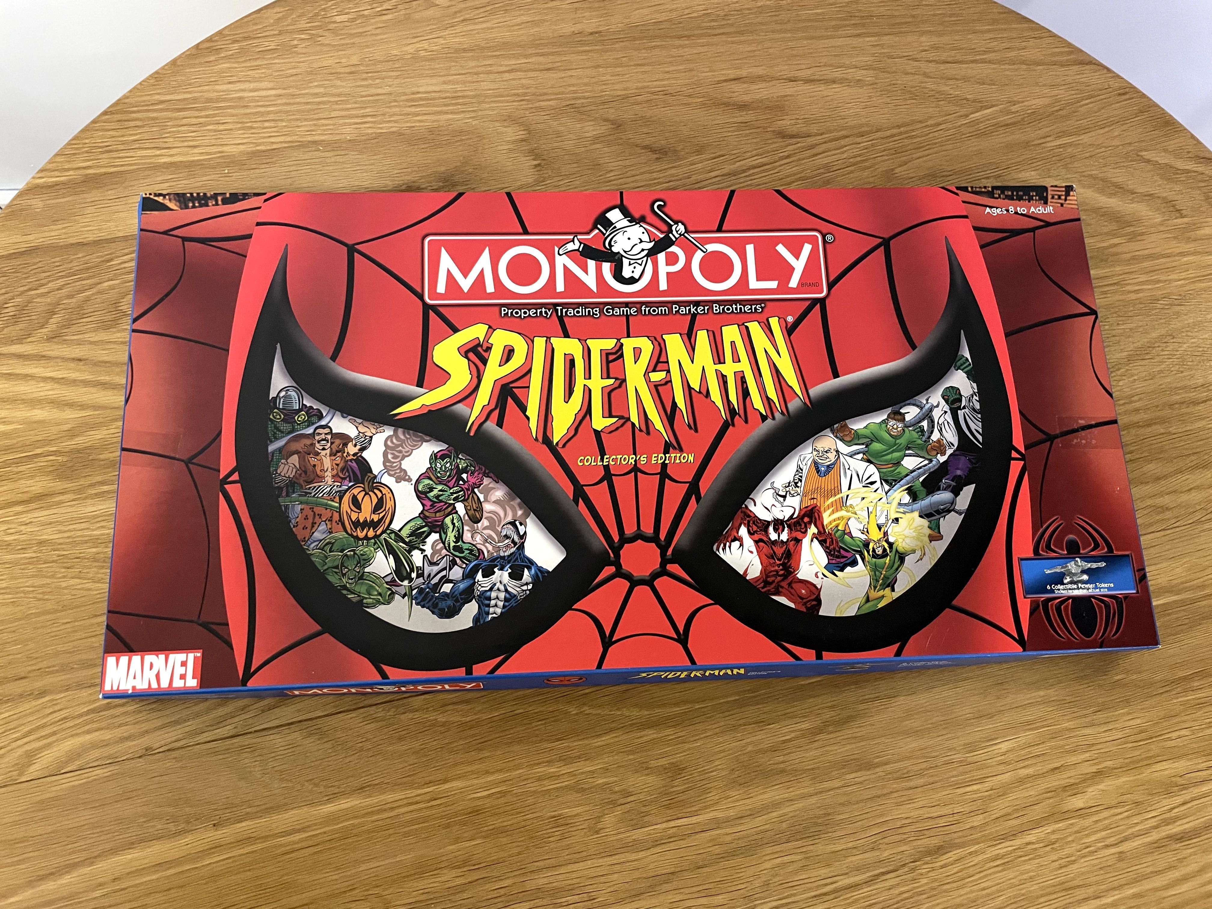 Kolekcjonerski Monopoly Spider-Man Collector’s Edition