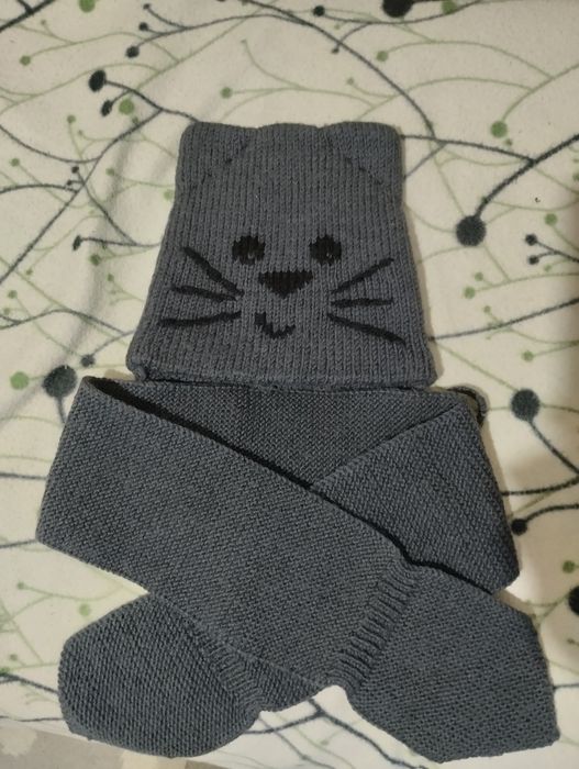 Дитяча шапка + шарф