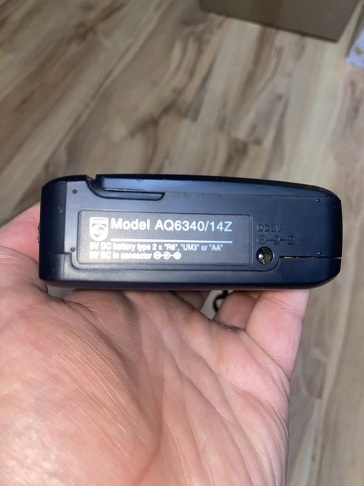 Dyktafon kasetowy Philips AQ6340 Memo Recorder - po serwisie, sprawny.