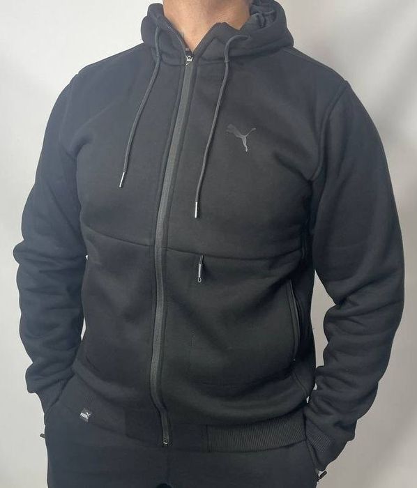 Мужской зимний спортивный костюм Puma на флисе