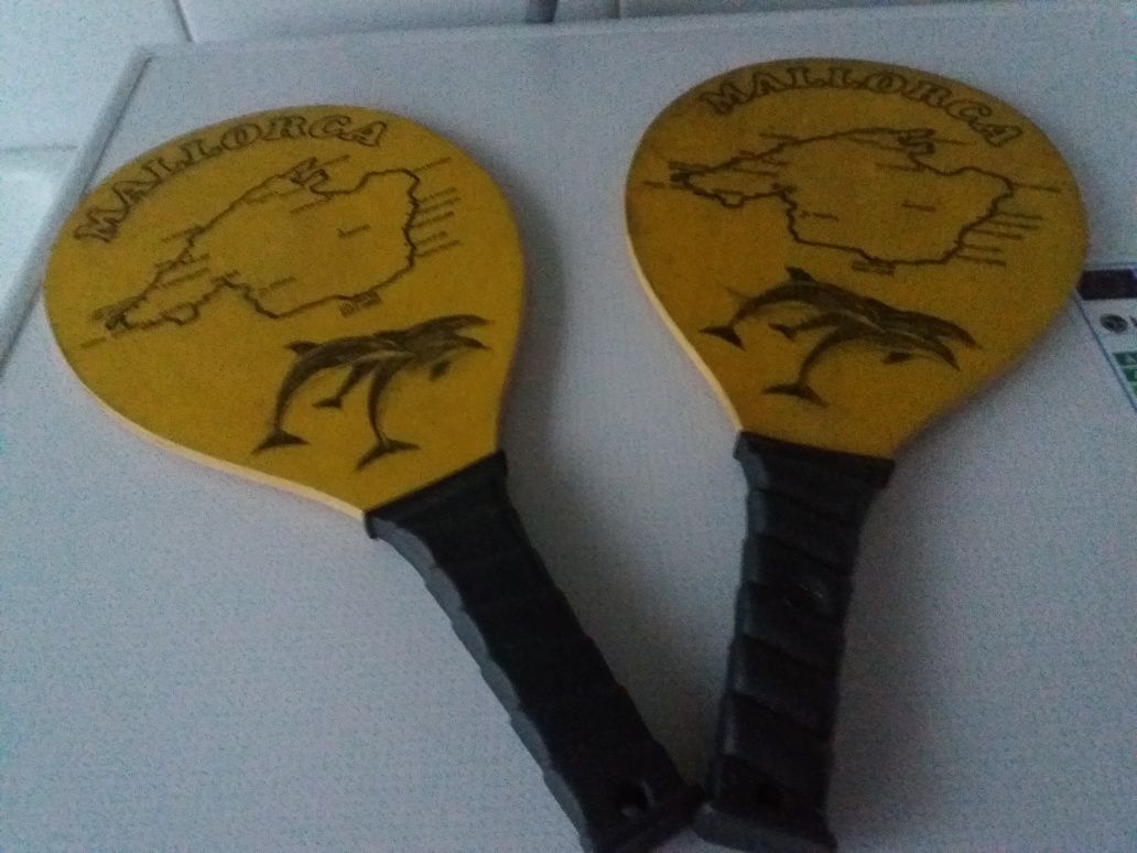 Raquetes para se divertir