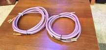 świetne kable Melodika Purple Rain 2x3m 2,5mm2 banany bass core