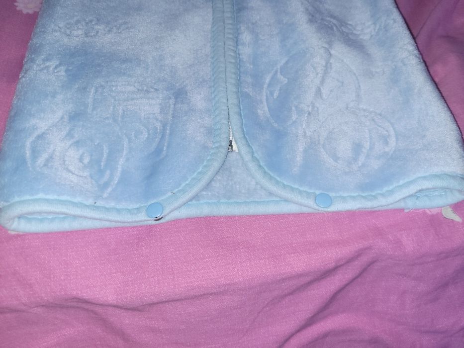 Kocyk niemowlęcy zapinany