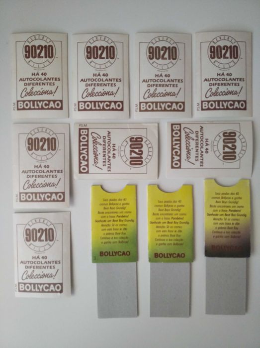 Cromos Bollycao: Tou, O Teu Melhor Amigo, Saca-piadas, Beverly Hills