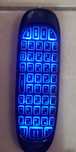 Comando com luz e Teclado