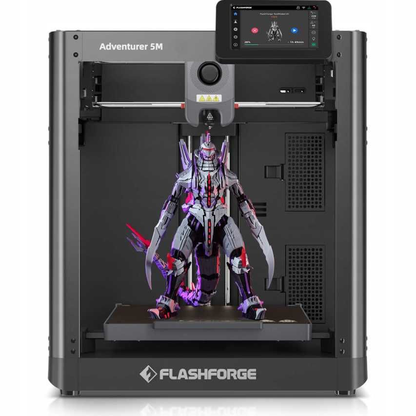 Drukarka 3D FLASHFORGE AD5M automatyczne poziomowanie 600mm/s druk FDM