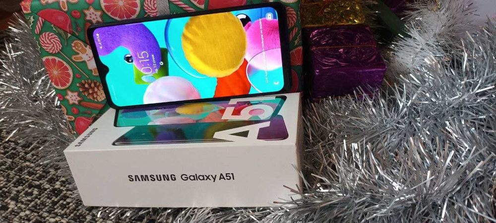 Samsung А51 +подарунок возможен обмен