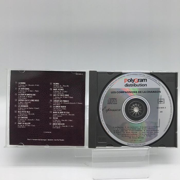 cd - expression - les compagnons de la chanson