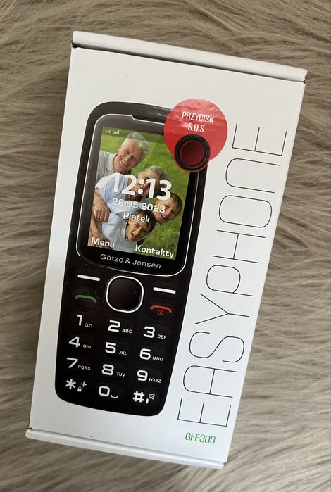 Telefon götze & jensen GFE303 czarny