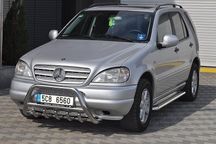 Кенгурятник для Mercedes ML163 Пороги Подножки Хром Тюнинг Обвес